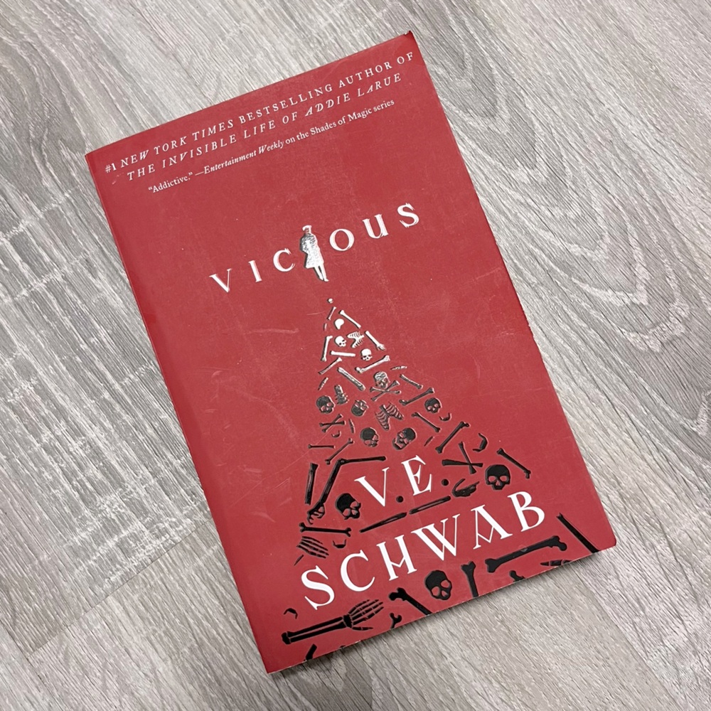 Vicious By V.E Schwab | Paperback | Dark Fantasy BookTok Favorite